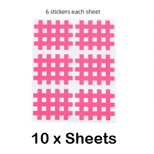 Kindmax Kinesiology Cross Pads 10 sheets - Image 6