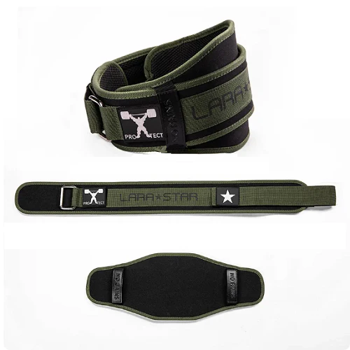 Lara Star Weightlifting Belt Army Green