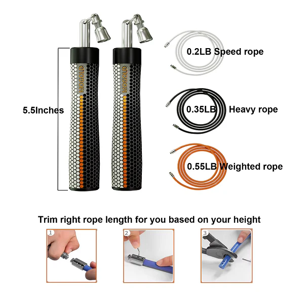 Mogold Quick Release Jump Rope Set - Image 5