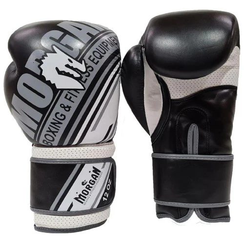 Morgan Aventus Leather Boxing Gloves - Image 2