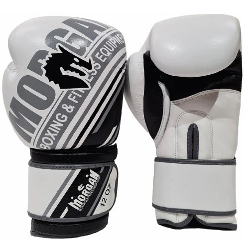 Morgan Aventus Leather Boxing Gloves - Image 3