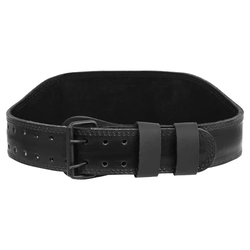 Morgan B2 Bomber 15CM Wide Leather Weight Lifting Belt - Image 2