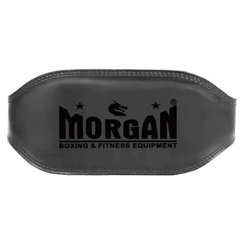 Morgan B2 Bomber 15CM Wide Leather Weight Lifting Belt - Image 3