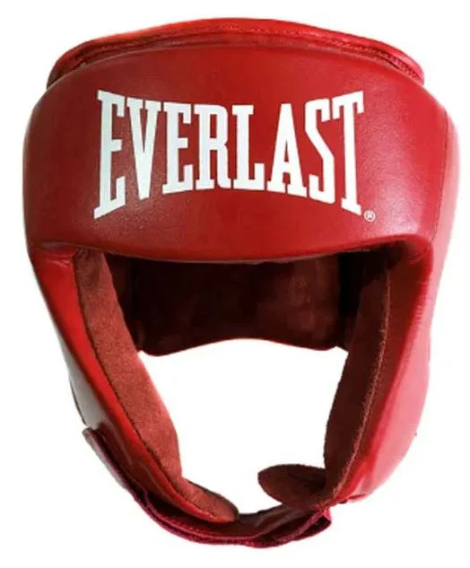 Everlast Amateur Competition Boxing Head Guard - Open Face - Image 3