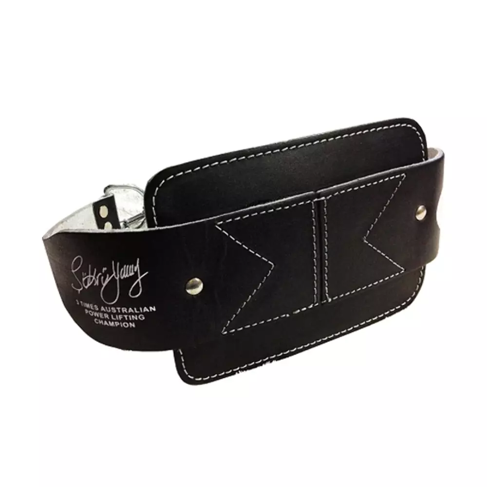 Morgan Platinum Leather Dipping Weight Belt - Image 2
