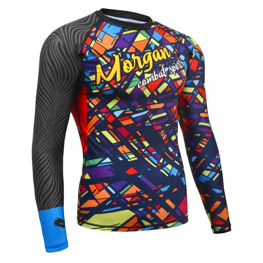 Morgan Multicolour Limited Edition Longsleeve Rash Guard - Image 3