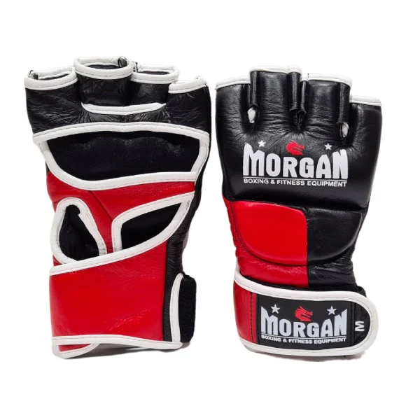 Morgan V2 Platinum Leather MMA Gloves