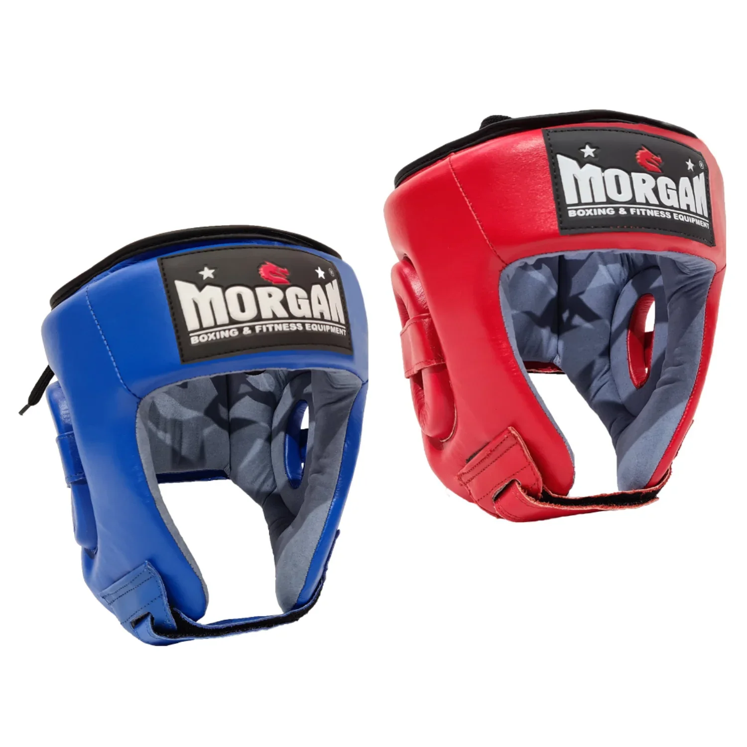 Morgan Boxing Leather Open Face Headgear