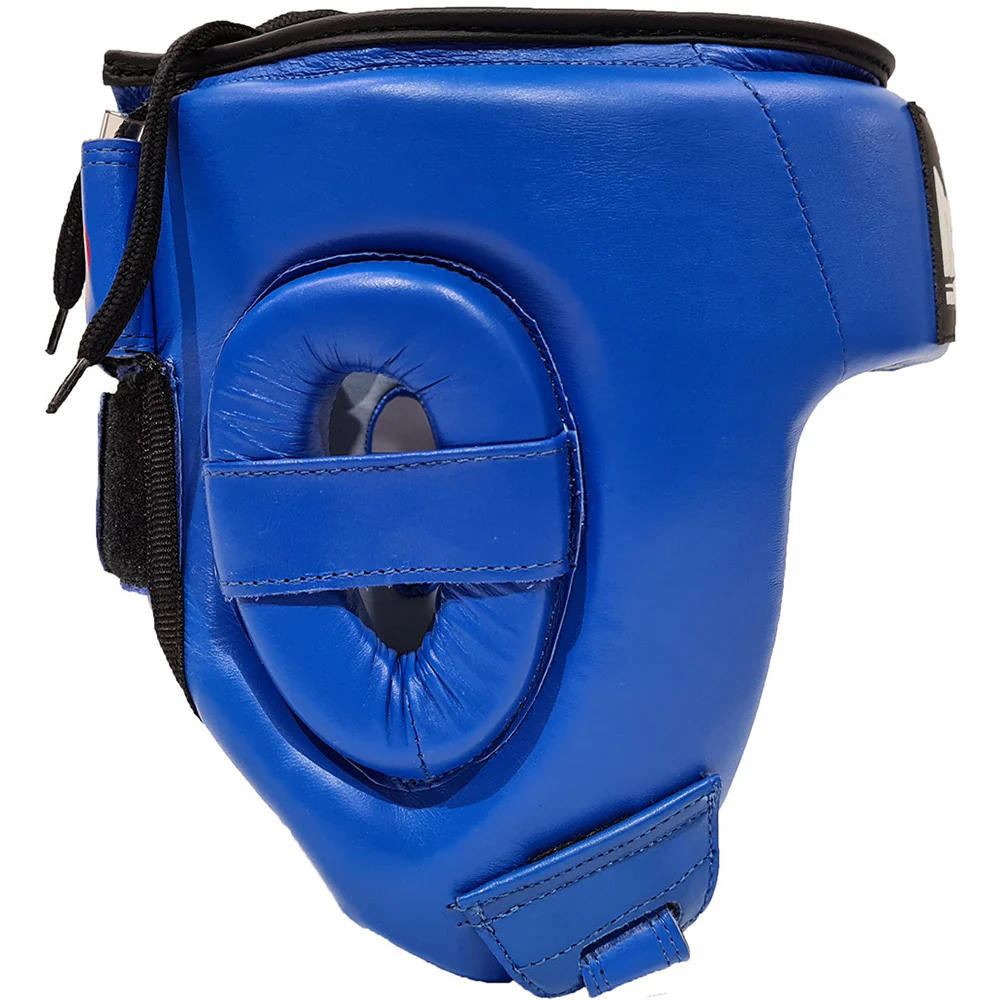 Morgan Boxing Leather Open Face Headgear - Image 7