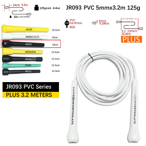 Never Too Late Rapid Speed Jump Rope - Image 4