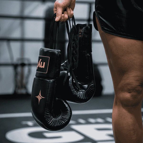 NYT Lace Up Muay Thai Boxing Gloves - Image 3