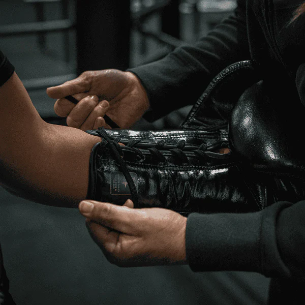 NYT Lace Up Muay Thai Boxing Gloves - Image 4