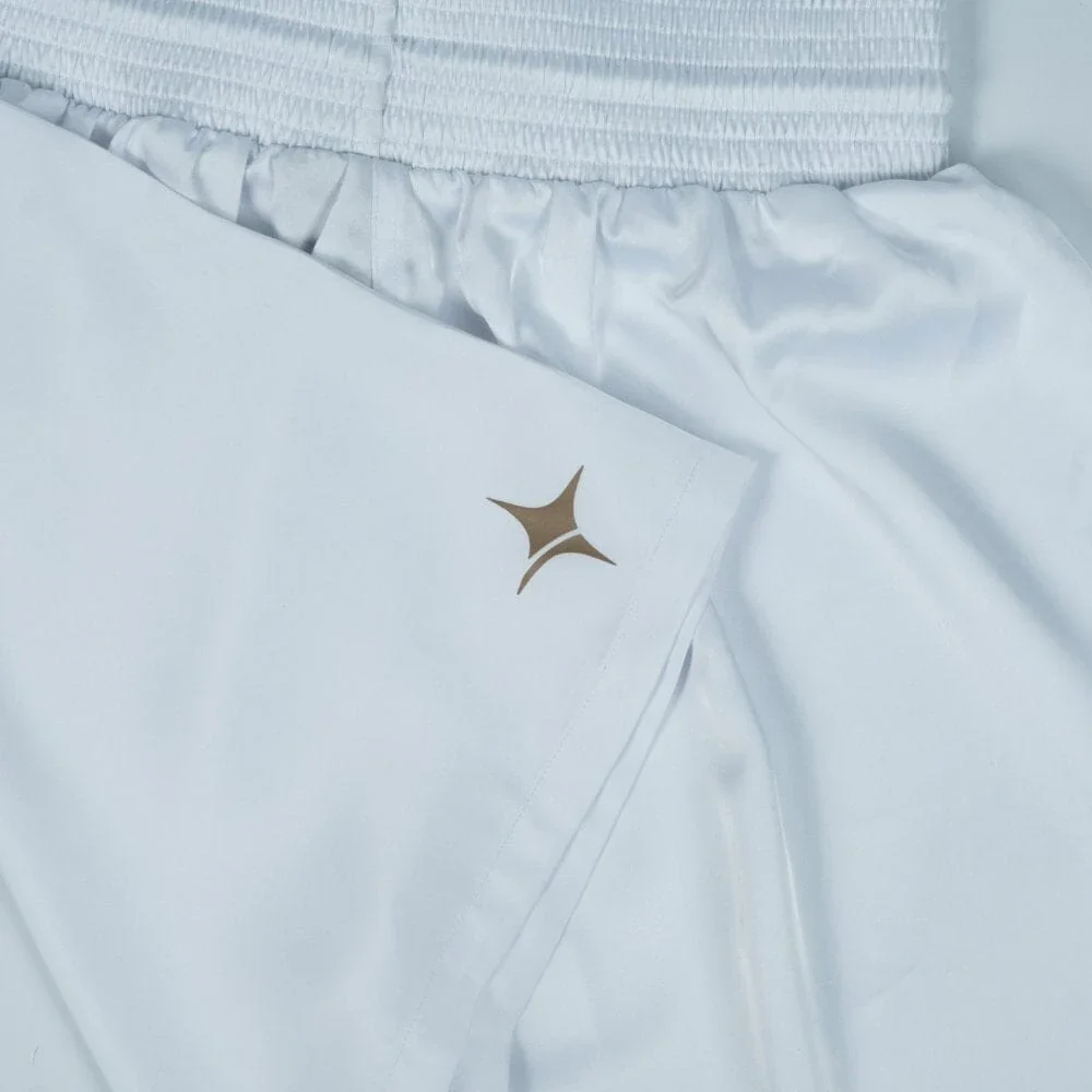 NYT Satin Boxing Shorts White - Image 3