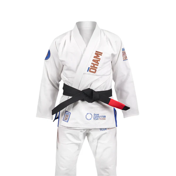 Okami BJJ Gi Competition Team V2 White