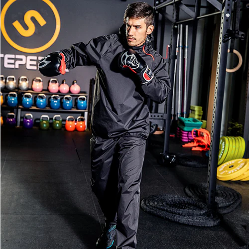 Pitbull Premium Hooded Sauna Sweat Suit - Image 12