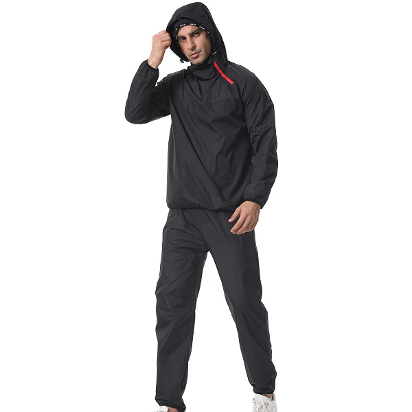 Pitbull Premium Hooded Sauna Sweat Suit - Image 3