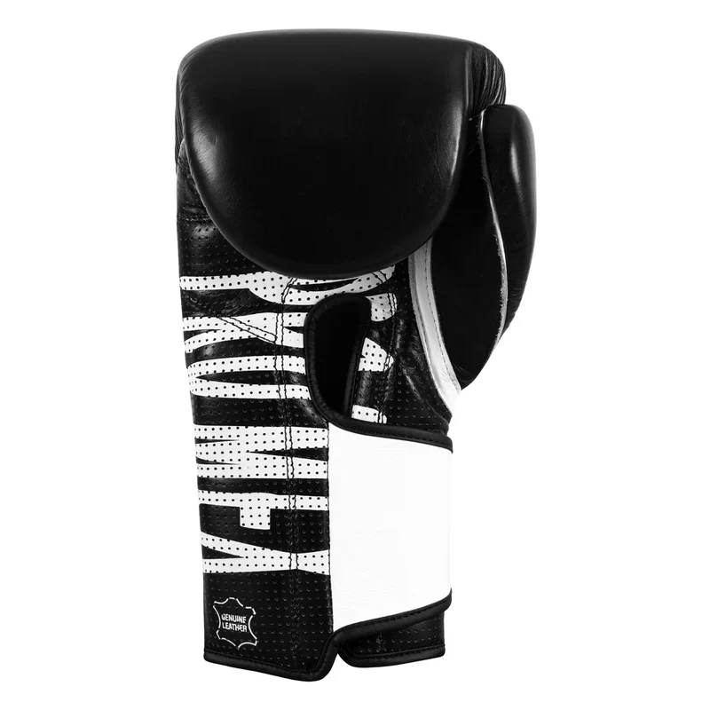 Pro Mex Professional Edge Boxing Gloves - Black - Image 4