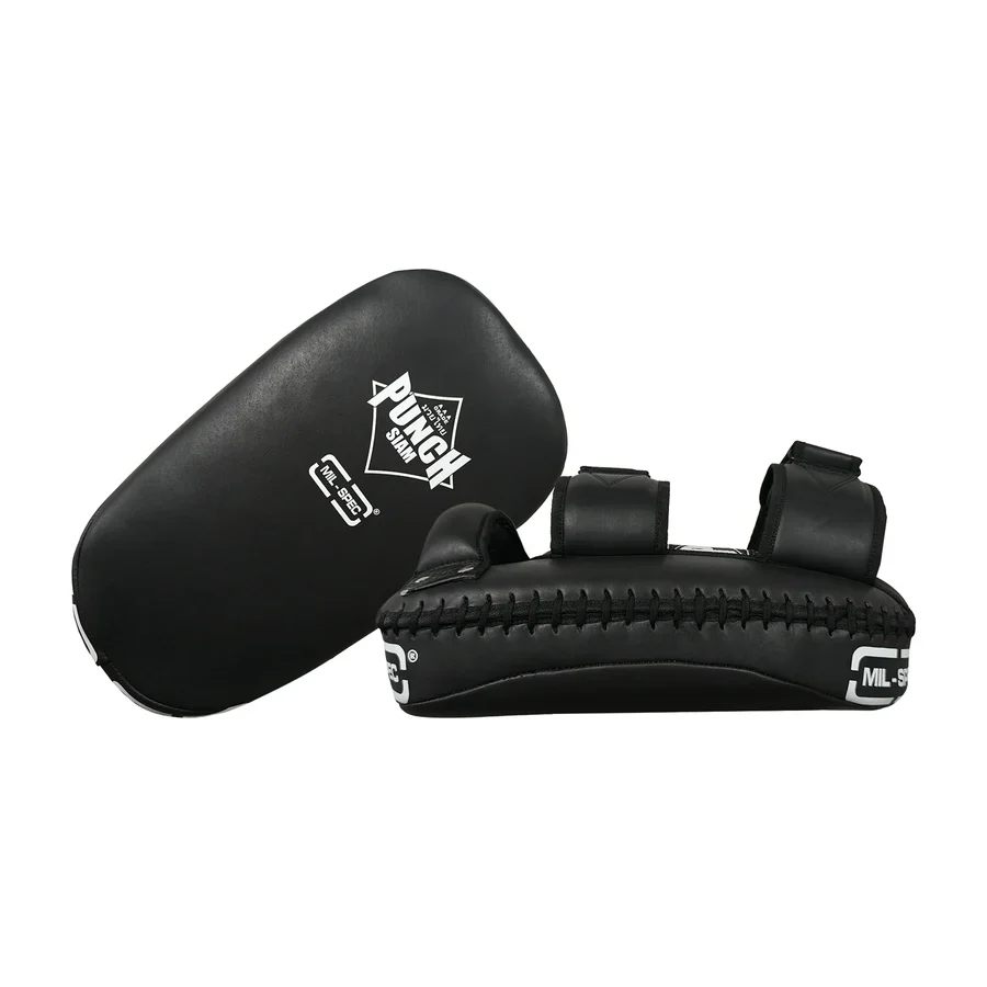 Punch Thai Pads - Mil Spec - Curved - Black - Image 6