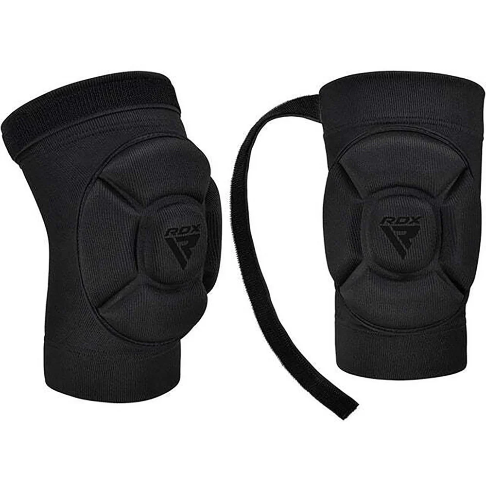 RDX K5 Padded Knee Guards - Black - Image 3
