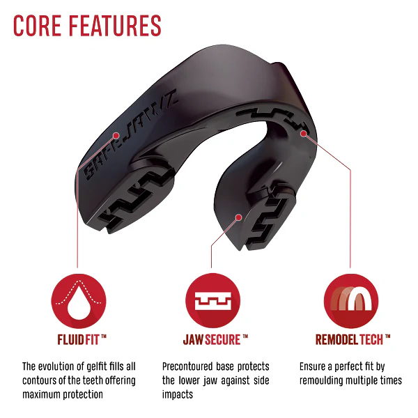 Safejawz Intro Range Mouthguard Black - Image 3