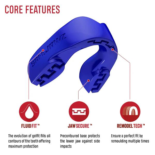 Safejawz Intro Range Mouthguard Blue - Image 3