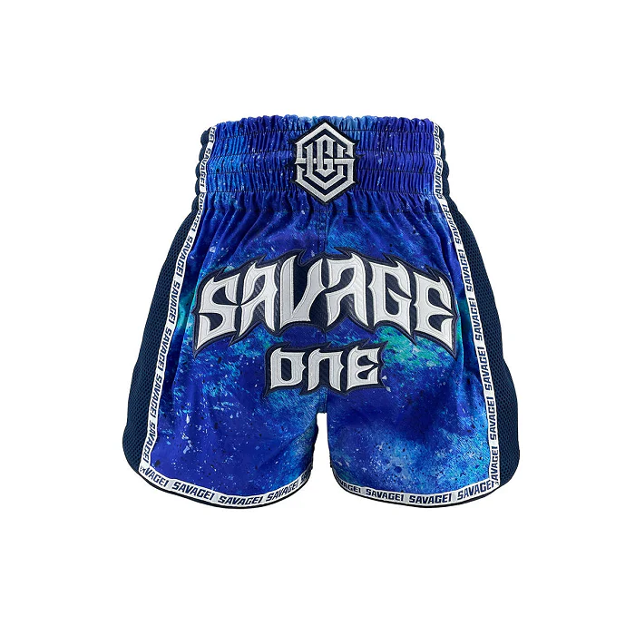 Savage One Galaxy Muay Thai Shorts - Image 2