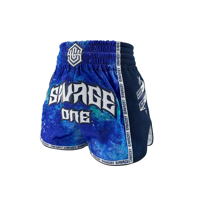Savage One Galaxy Muay Thai Shorts - Image 3