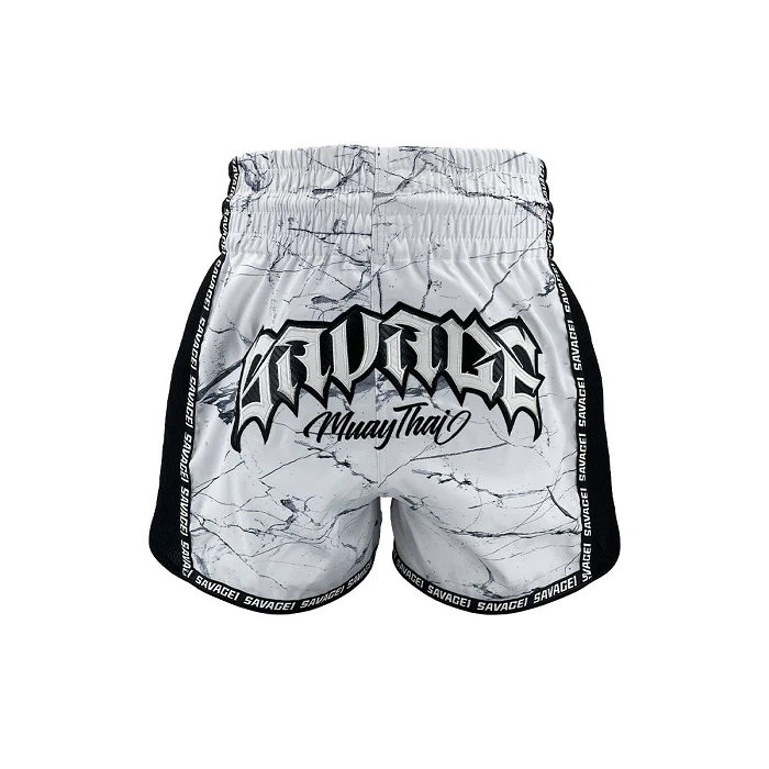 Savage One Marble Muay Thai Shorts - Image 2
