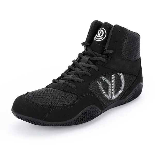 Sdtdid Wrestling Shoes Black Grey - Image 3