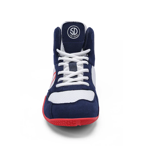 Sdtdid Wrestling Shoes Blue White - Image 4