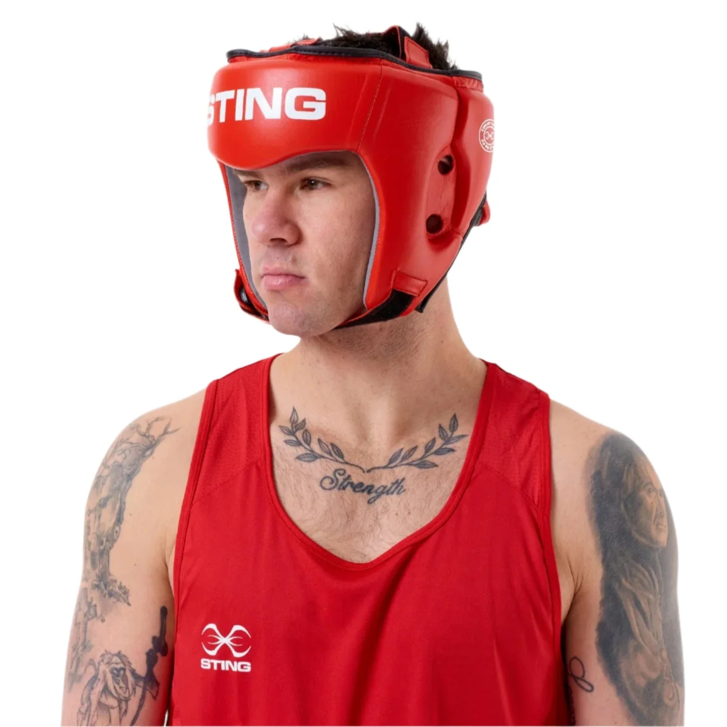 Sting Competition Approved Open Face Head Guard 2.0 - Image 6