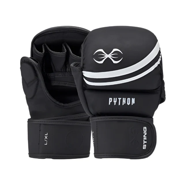 Sting Python MMA Sparring Gloves - Black