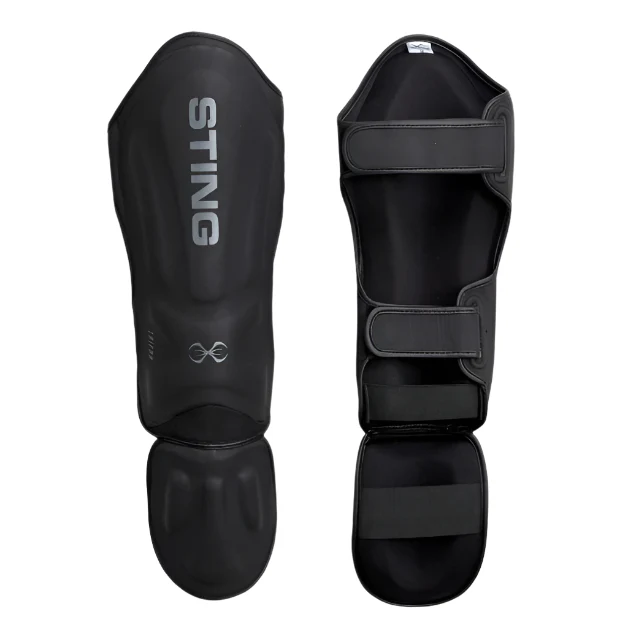 Sting Taipan MMA Shin & Foot Protector - Black - Image 2