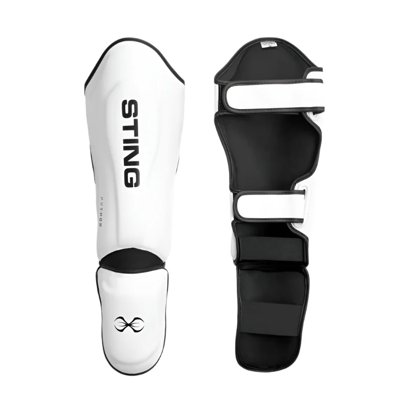 Sting Python MMA Shin & Foot Protector - White - Image 2