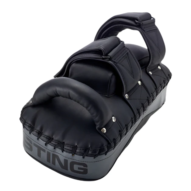 Taipan Thai Kick Pads - Black - Image 2