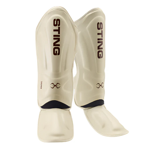 Sting Taipan MMA Shin & Foot Protector - Beige