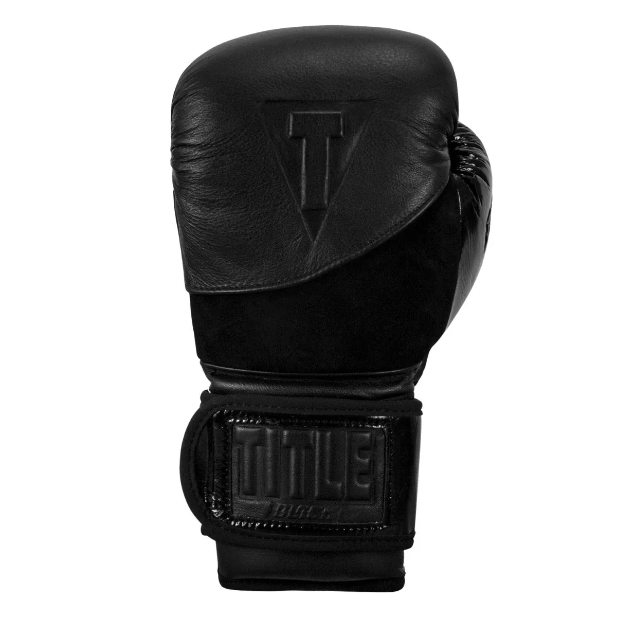 TITLE Black Blitz Boxing Gloves - Image 3