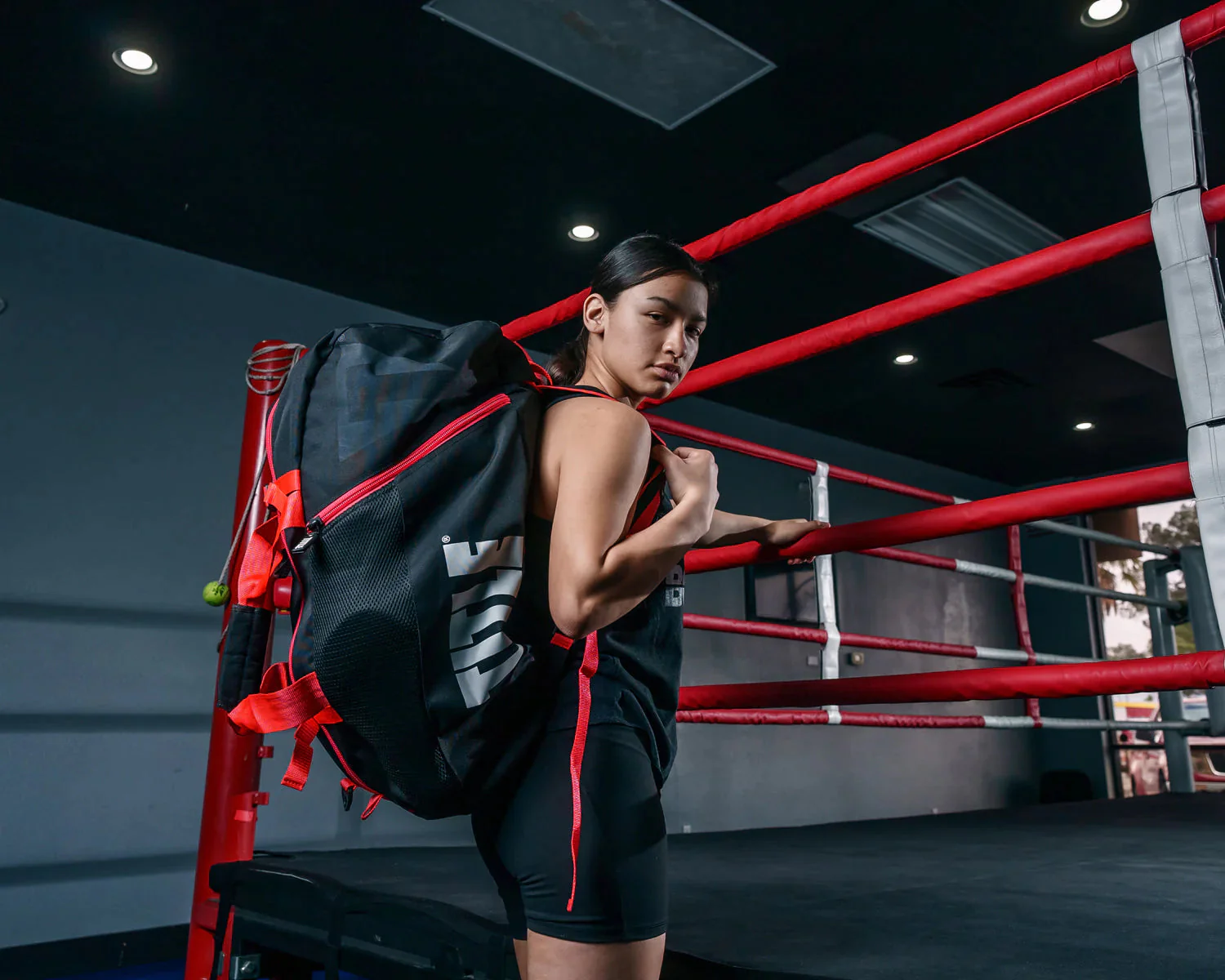 TITLE Boxing Champion Sport Gear Bag Backpack - Image 5