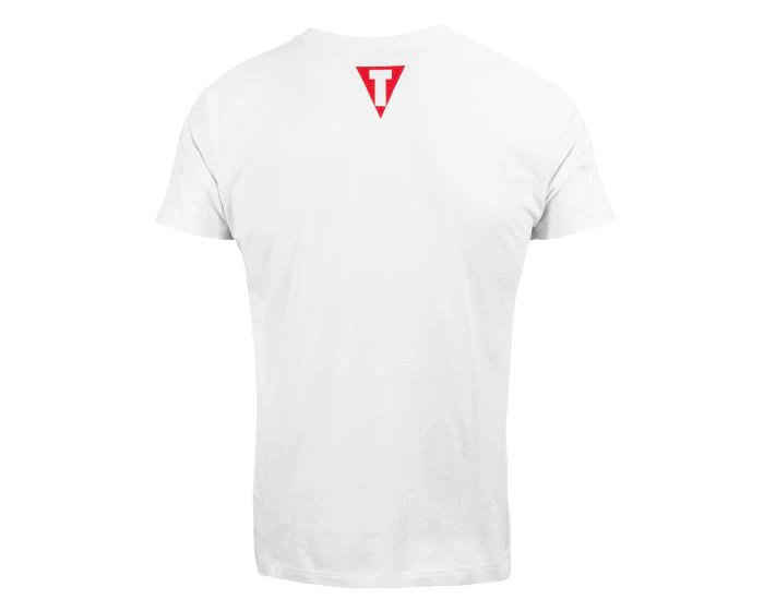 Title Boxing Iconic Block T Shirt - White/Red - Image 2