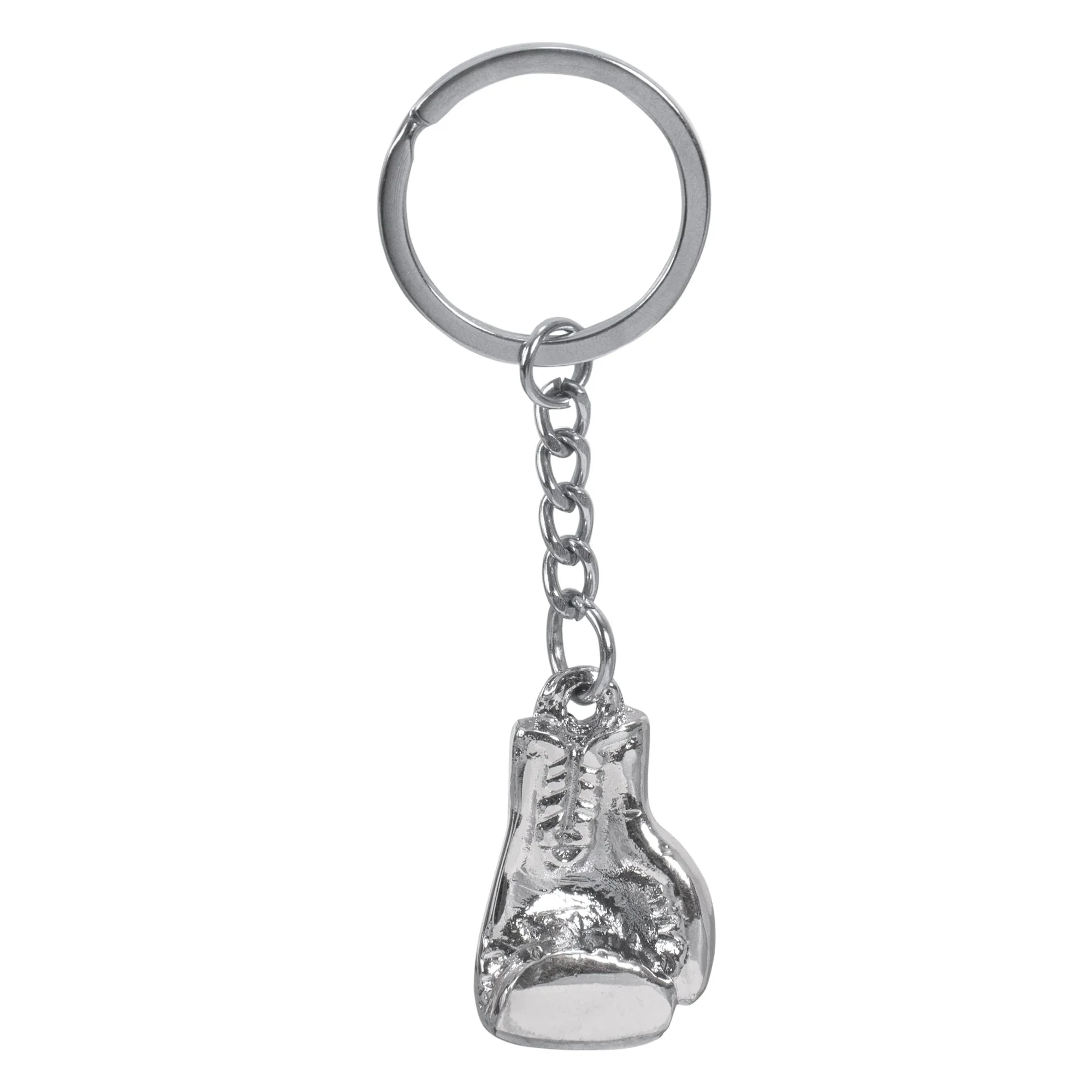 TITLE Boxing Luxury Glove Keyring - Silver - Image 2