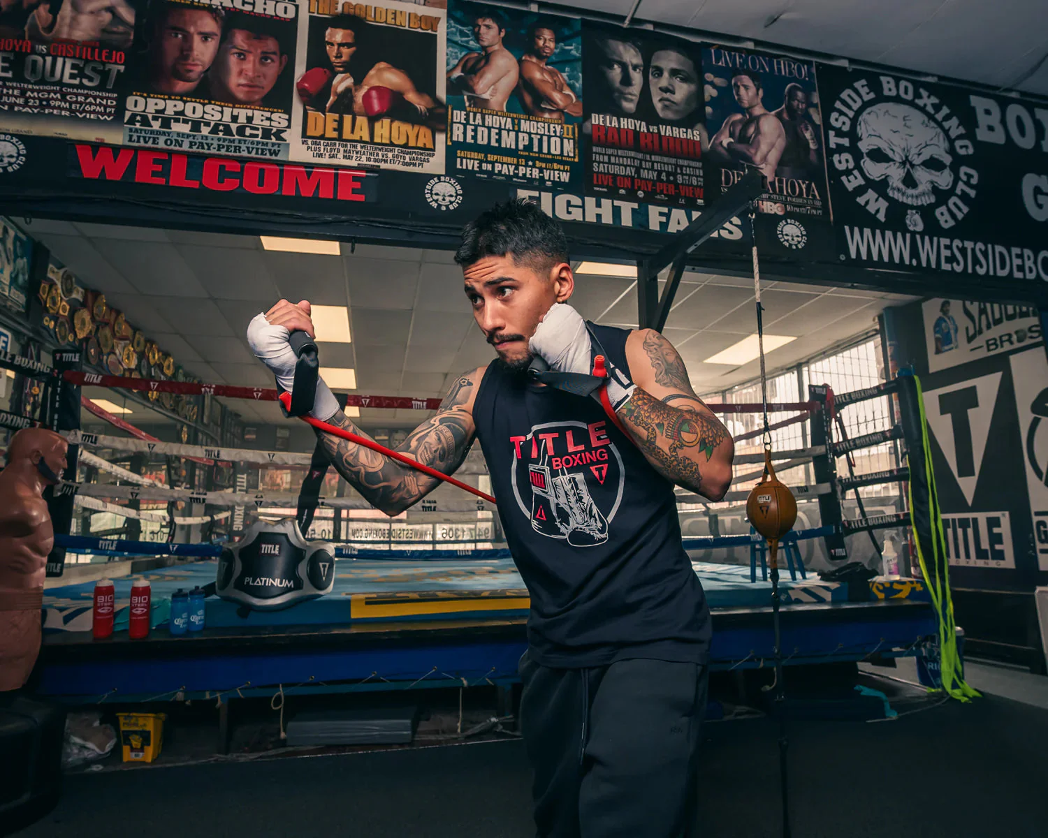 TITLE Boxing Resistance Band Shadow Boxer - Image 3