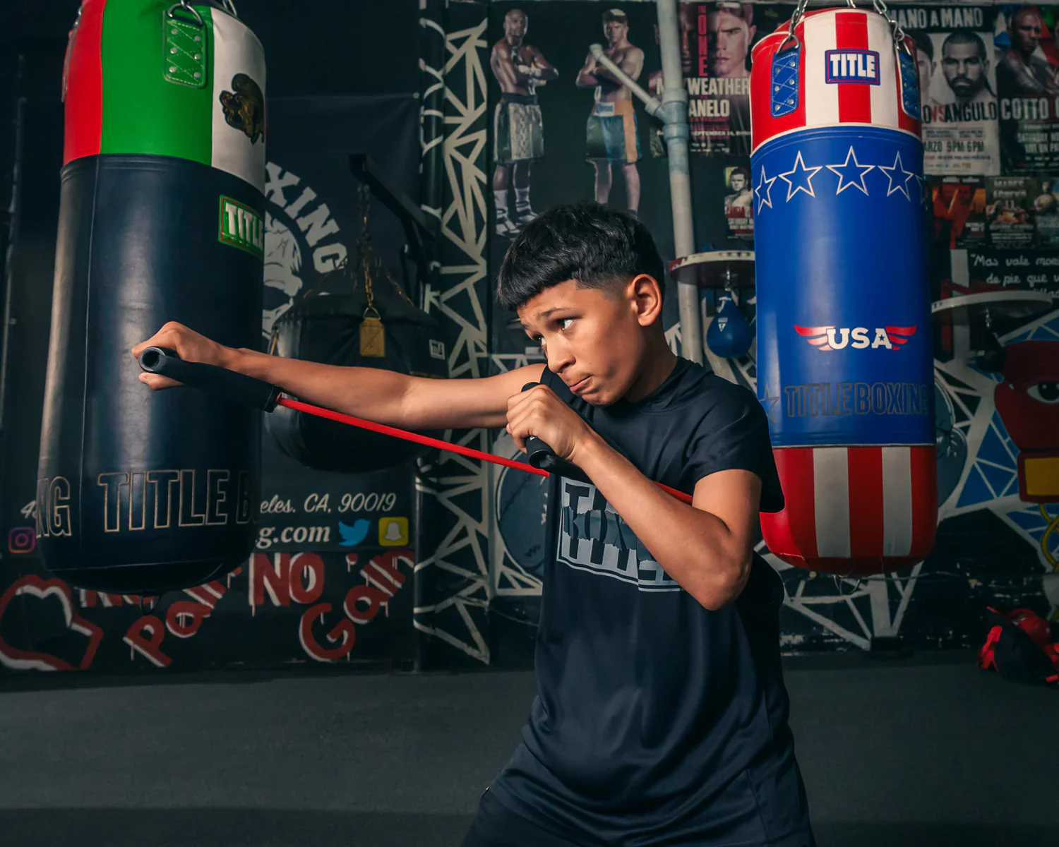 TITLE Boxing Resistance Band Shadow Boxer - Image 4
