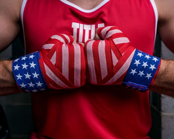 Title Velpeau USA Flag Boxing Handwraps - Image 2