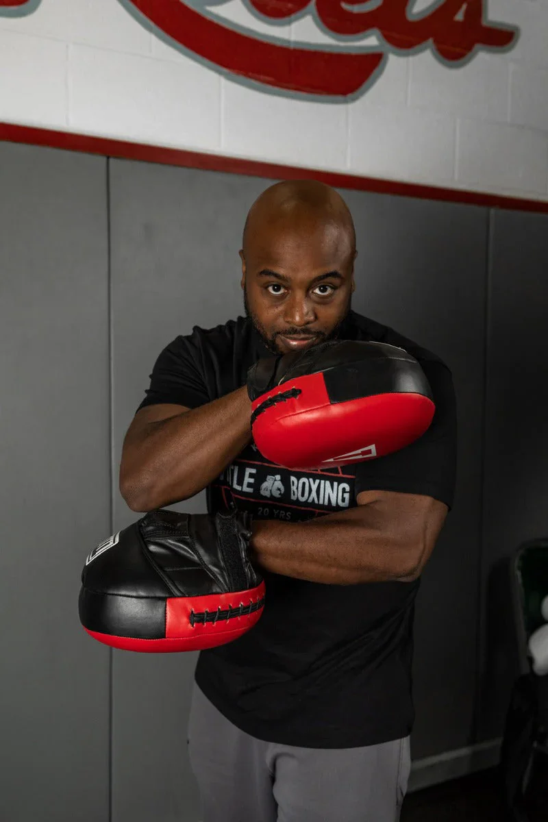 TITLE Boxing Double Stuff Jumbo Punch Mitts - Image 4