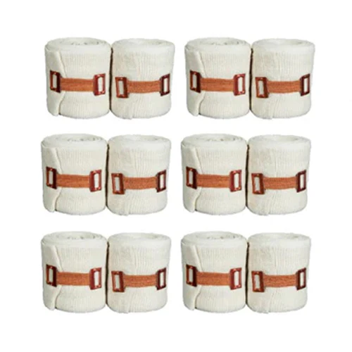 Title Mexican Style Old School Elastic Boxing Hand Wraps - Image 2