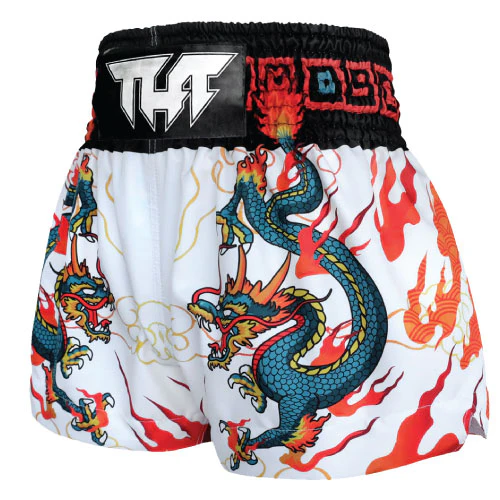 TUFF Chinese Dragon Muay Thai Boxing Shorts - Image 2