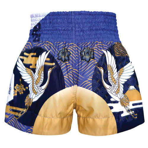 TUFF Muay Thai Boxing Shorts Majestic Crane - Image 2