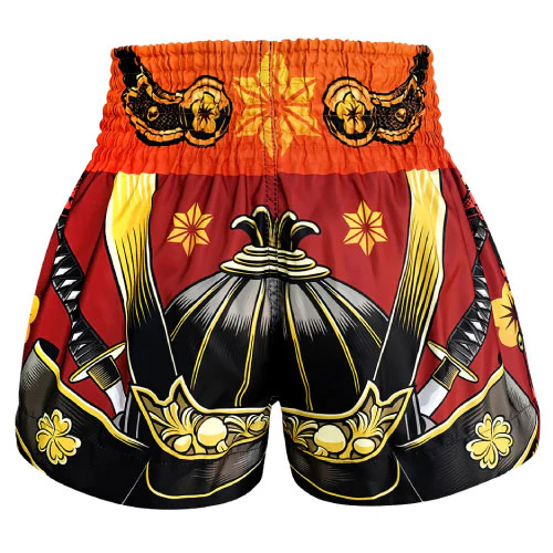 TUFF Muay Thai Shorts Samurai Skull - Image 2