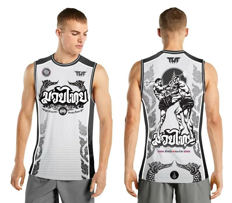 TUFF The Great Hongsa Muay Thai Training Singlet - Image 2