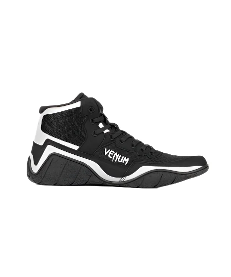 Venum Elite Wrestling Shoes – Black/Sand - Image 7
